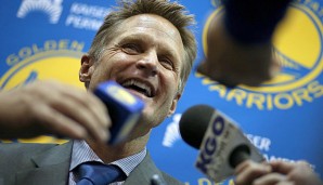 Die Golden State Warriors sind die erste Trainerstation von Steve Kerr