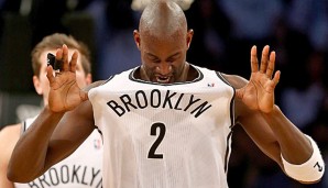 Nets-Forward Kevin Garnett geht in seiner 20. NBA-Saison