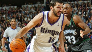 Pedrag Stojakovic spielte insgesamt acht Jahre für die Sacramento Kings