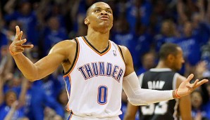 Russell Westbrook sieht sich selbst als besten Spielmacher der Welt