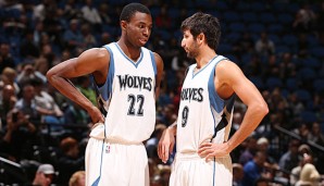 Andrew Wiggins profitierte von Ricky Rubios Vorlagen