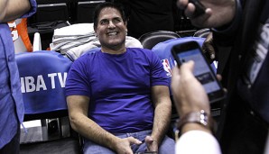 Mark Cuban grinst schelmisch. Von seiner Idee würden die Mavericks durchaus profitieren