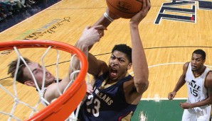 Anthony Davis legte gegen die Utah Jazz einen neuen Karriererekord auf