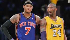 Carmelo Anthony, Kobe Bryant