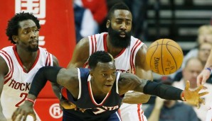 Dennis Schröder zeigte beim Sieg gegen die Rockets eine solide Leistung