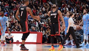 Chris Bosh und Dwyane Wade überzeugten beim Sieg gegen die Clippers beide