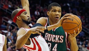 Giannis Antetokounmpo ist im Osten zum Spieler der Woche ernannt worden