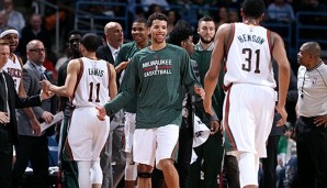 Michael Carter-Williams (M.) ist nur der neuste Bucks-Spieler mit Überlänge