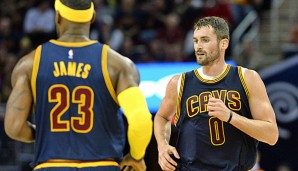 Kevin Love kam vor der Saison per Trade von den Minnesota Timberwolves nach Cleveland