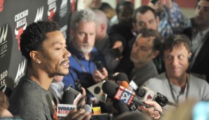 Derrick Rose fehlt den Bulls derzeit aufgrund eines Mensikusrisses