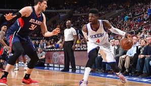 Nerlens Noel spielte gegen die Hawks eine extrem starke Partie