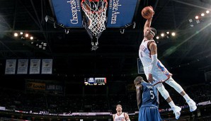 Russell Westbrook erzielte das sechste Triple Double in den letzten acht Spielen