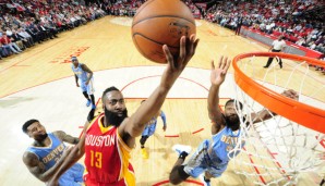 James Harden sorgte gegen die Nuggets für einen persönlichen Karriererekord