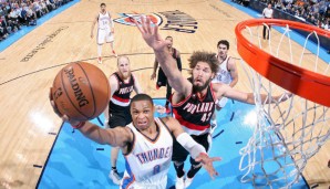 Russell Westbrook war auch gegen Portland der beste Punktesammler des Spiels