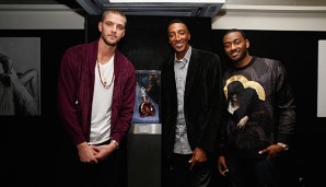 Chandler Parsons (l.) betätigt sich neben der Basketball-Karriere auch als Model