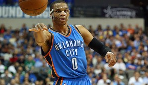 Russell Westbrook ist zum dritten Mal in Serie der Spieler des Monats im Westen