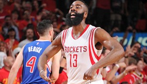 James Harden war mit 31 Punkten der beste Werfer der Partie