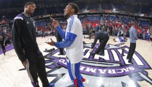 Rudy Gay (l.) wurde 2014 mit den USA Weltmeister