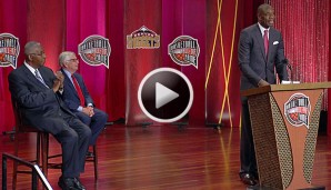 Dikembe Mutombo hielt eine emotionale Hall-of-Fame-Rede