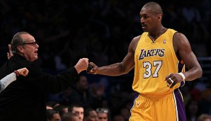 Metta World Peace darf seine Körbe bald wieder mit Jack Nicholson feiern