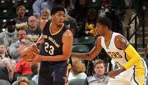 Anthony Davis und Paul George führten ihre Teams mit jeweils 18 Zählern an