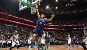 Dirk Nowitzki war bester Scorer der Mavericks