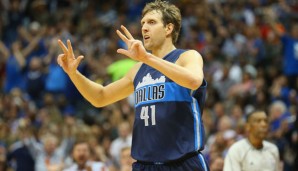 Dirk Nowitzki erzielte gegen die Los Angeles Clippers 31 Punkte