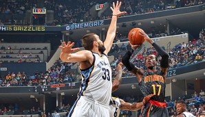 Dennis Schröder traf gegen die Memphis Grizzlies nur einen Wurf aus dem Feld