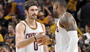 Kevin Love und LeBron James dominierten gegen die Indiana Pacers