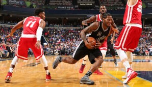 Kawhi Leonard war mit 27 Punkten Topscorer der San Antonio Spurs