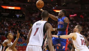 Chris Bosh und die Miami Heat mussten sich den Pistons geschlagen geben