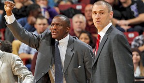 Dwane Casey (l.) arbeitete von 2007 bis 2011 für die Dallas Mavericks