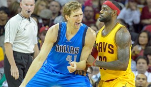 Dirk Nowitzki und LeBron James liefern sich seit Jahren packende Duelle