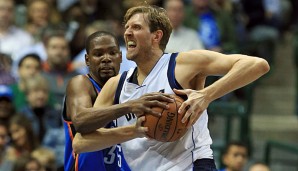 Dirk Nowitzki erwischte einen guten Wurfabend