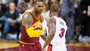 LeBron und Wade: Beste Freunde abseits des Courts, (erneut) Rivalen auf dem Feld