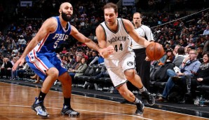 Bojan Bogdanovic stellte mit 44 Punkten gegen die Sixers einen Karrierekord auf