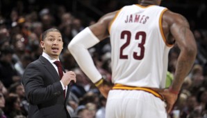 Tyronn Lue hat bei den Cavs bisher eine 20-9-Bilanz als Head Coach vorzuweisen