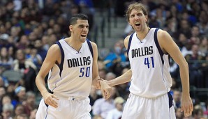 Dirk Nowitzki und die Mavs zeigten in Spiel 2 gegen OKC die nötige Aggressivität