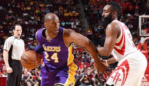 Kobe Bryant und James Harden lieferten sich einen packenden Fight