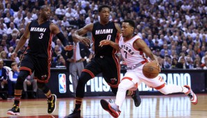 Kyle Lowry behielt in der Crunchtime die Nerven