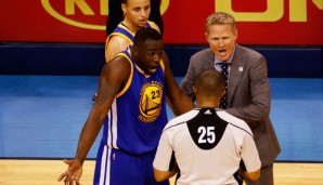 Draymond Green regte sich schon während des Spiels über sein Foul auf