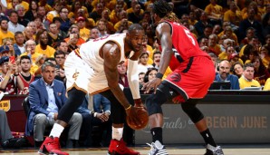 LeBron James legte gegen die Raptors ein Triple-Double auf