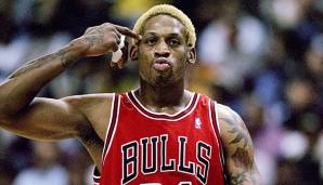 Dennis Rodman feierte im Trikot der Chicago Bulls drei Meisterschaften