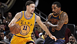 Klay Thompson, J.R. Smith