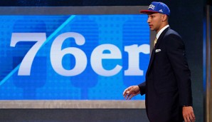 Ben Simmons wurde von den Philadelphia 76ers an erster Stelle ausgewählt