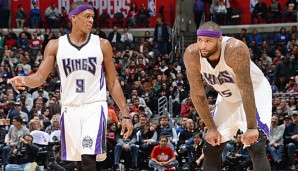 Rajon Rondo (r.) kann sich einen Verbleib in Sacramento vorstellen