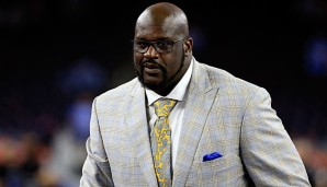 Shaquille O'Neal ist noch oft bei NBA-Spielen anzutreffen