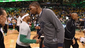 Ein Gespräch auf Augenhöhe? Isaiah Thomas und Kevin Durant