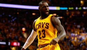 LeBron James holte mit den Cavaliers die NBA Championship in diesem Jahr