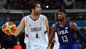 Milos Teodosic spielte mit Serbien ein starkes Turnier